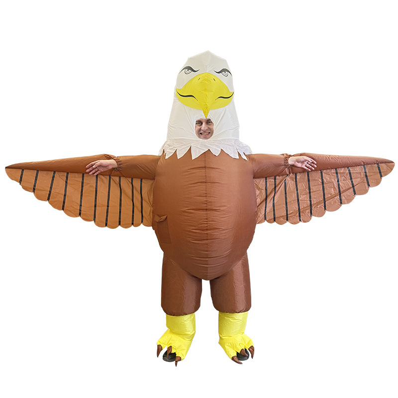 Cosplay Prop - زي النسر القابل للنفخ، ملابس حيوانات