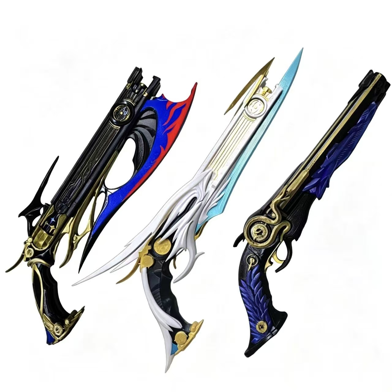 Detachable Cosplay Prop - أسلحة قابلة للفصل من جالبرينا، أسلحة
