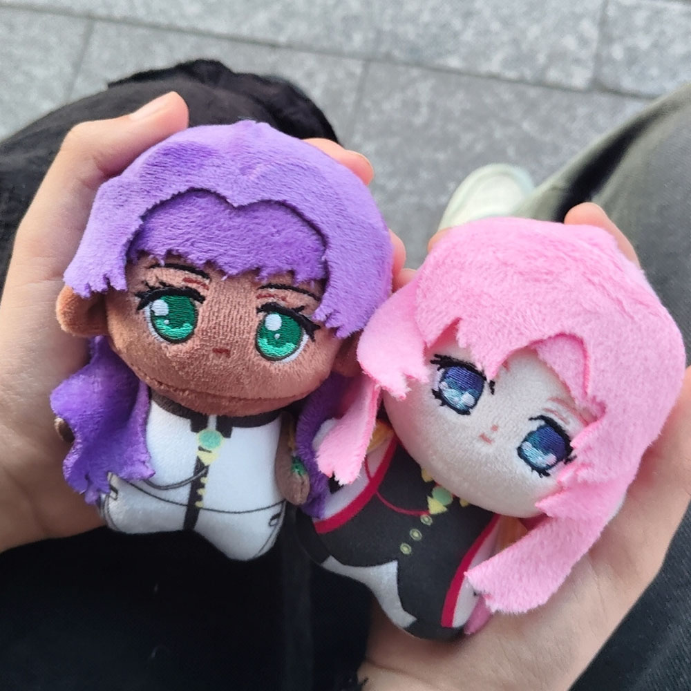 Cosplay Plushie Prop - دمى قطيفة لطيفة بطول 10 سم