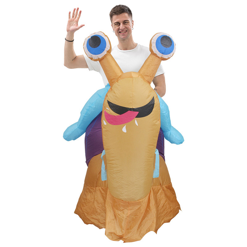 Cosplay Prop - أزياء قابلة للنفخ على شكل حلزون