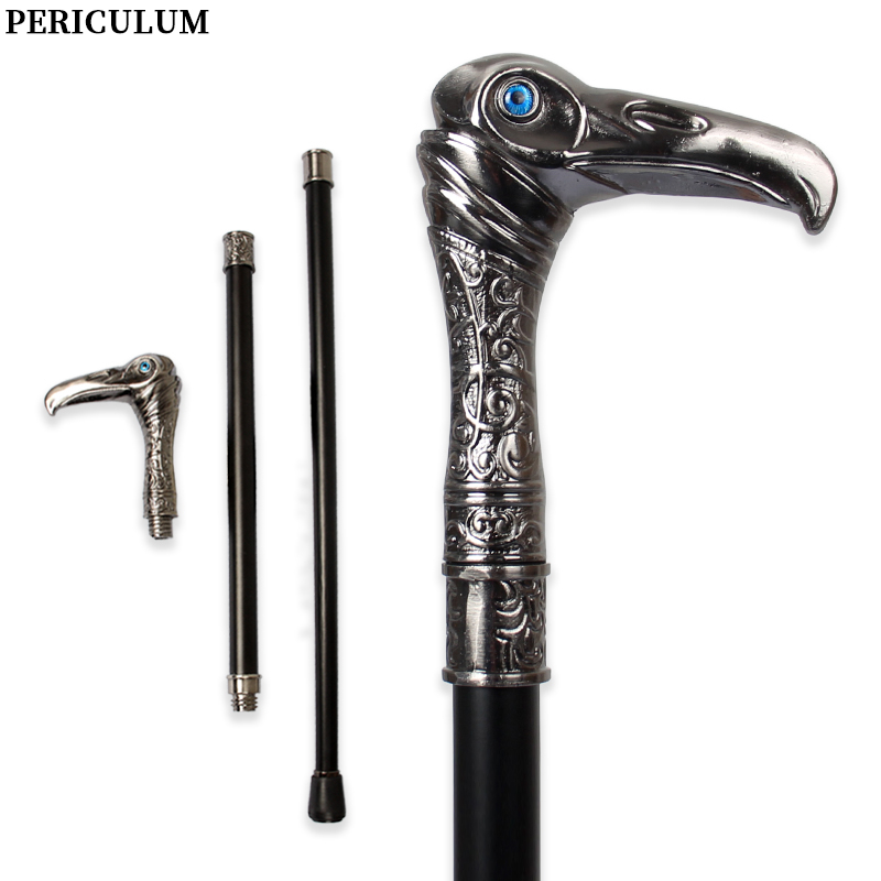 عصا مشي فضية على شكل منقار طائ - مراجعة Detachable Cosplay Prop وسعره
