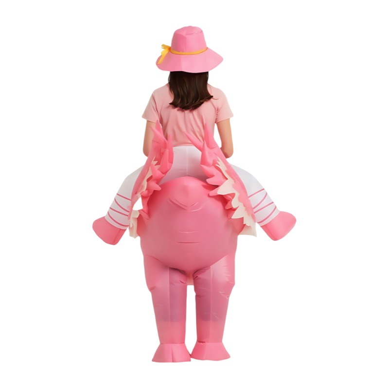 أزياء فلامنجو وردية قابلة للنف - مراجعة Cosplay Prop وسعره