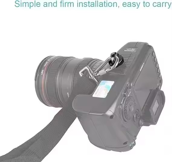 برغي حزام الكتف للكاميرا 1/4 م - مراجعة D Ring Strap وسعره
