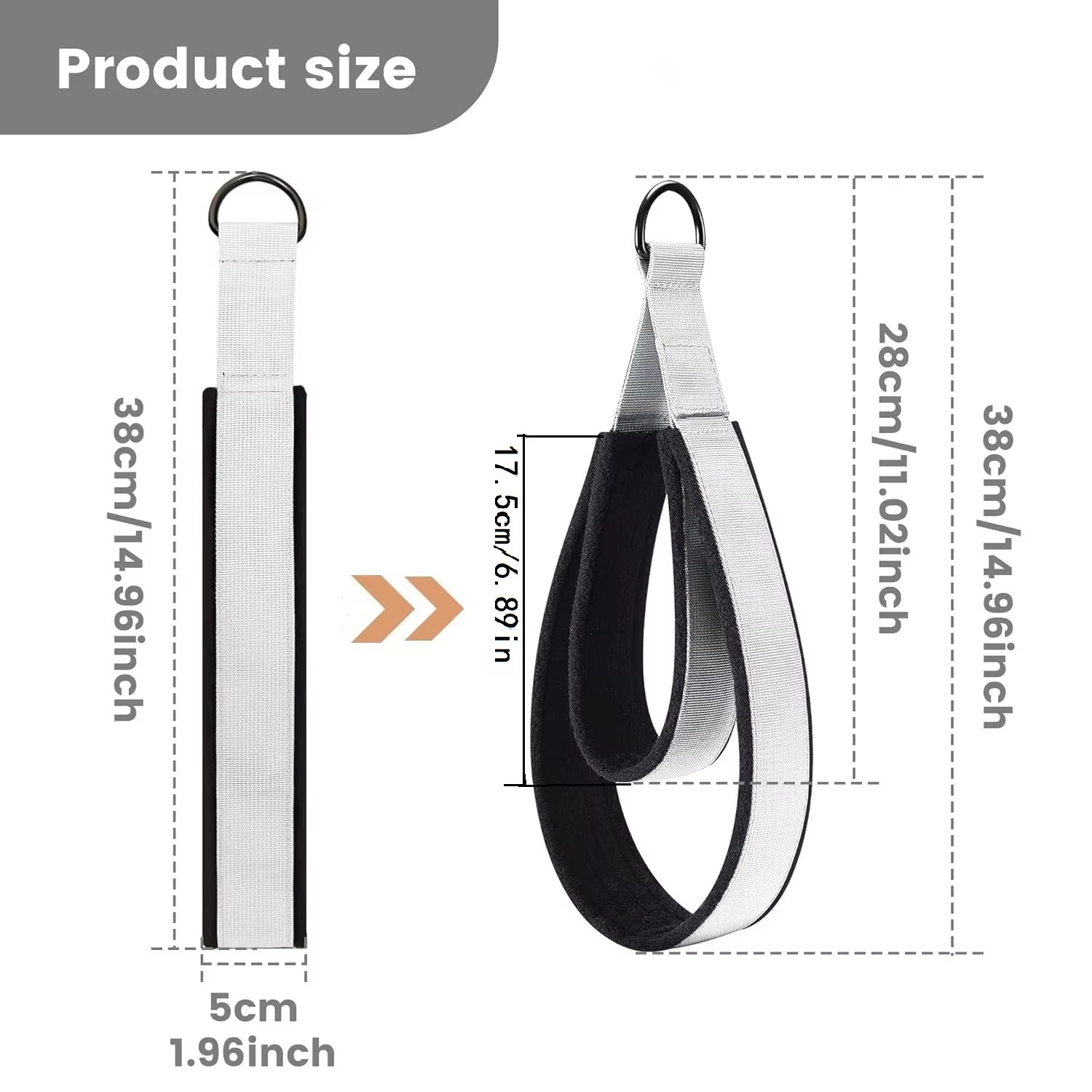 أحزمة تمارين اليد والقدم لجهاز - مراجعة D Ring Strap وسعره
